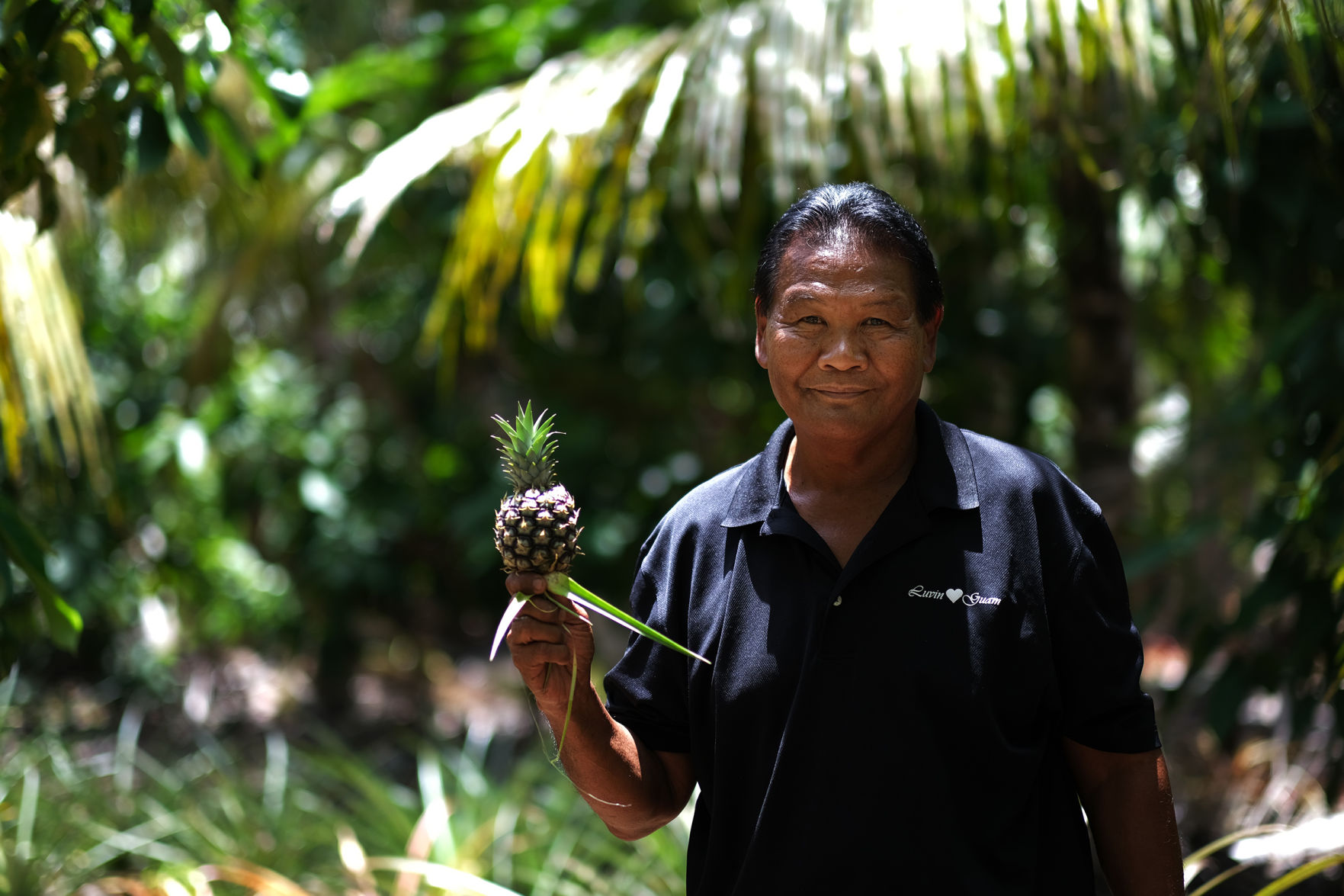 Guam in Photos 2019 - May - Pineapple farmer promotes sustainability